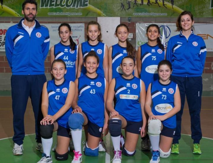 Under 13 Scuola Valdinievole Volley, le due squadre si fanno onore in campionato